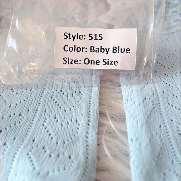 Baby Blue Ruffle Socks | Dolls Kill | One Size | - Picture 4 of 9